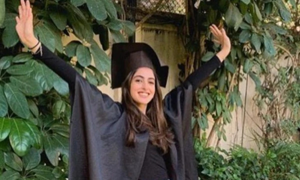 Amitabh Bachchan’s granddaughter Navya celebrates mini graduation ceremony at home